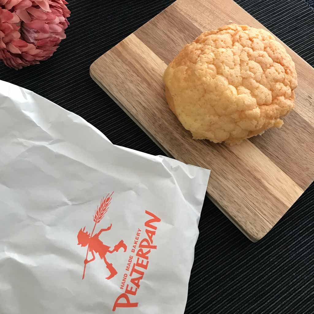 ピーターパンのメロンパン