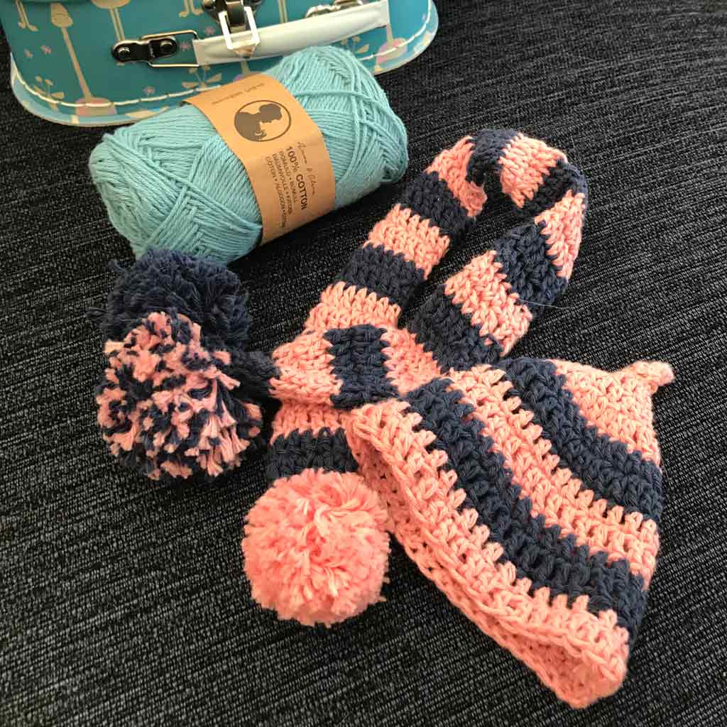 オシャレ編み物