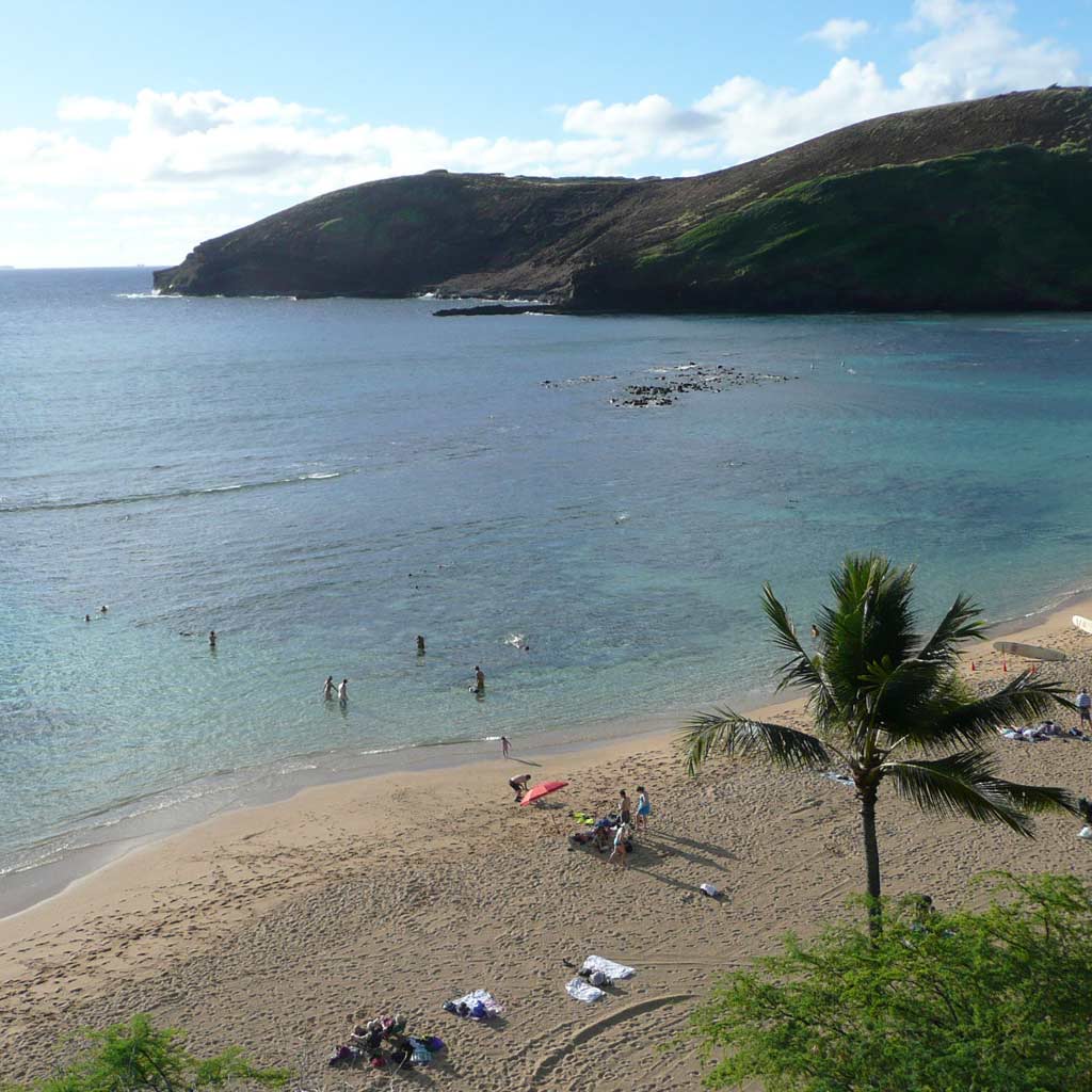 ハワイ・ハナウマ湾